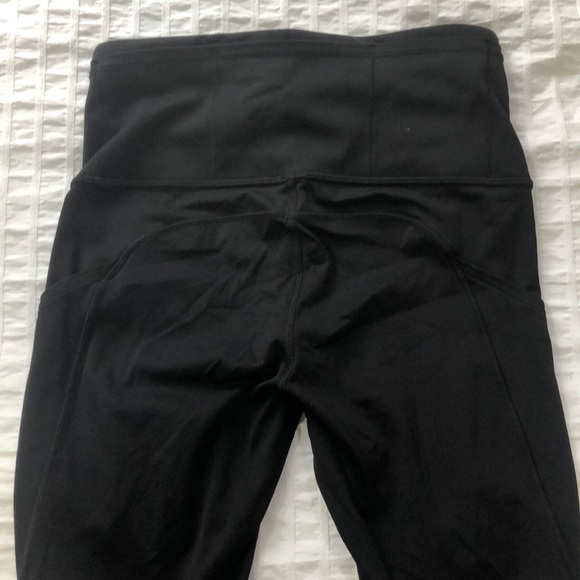 Lululemon Fast and Frees Black 25” - Picture 4 of 6